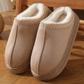 Plush Winter Platform Slippers