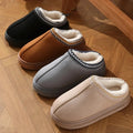 Plush Winter Platform Slippers