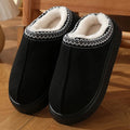 Plush Winter Platform Slippers